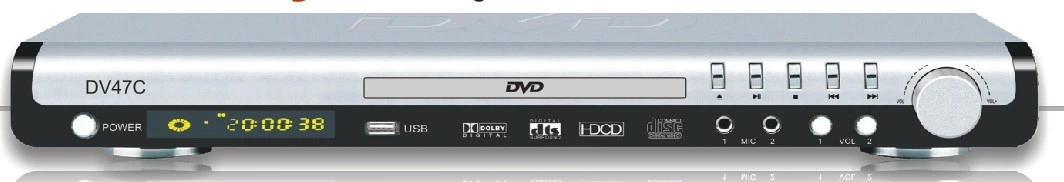 2.0 Home Theater VCD DVD Portable Player with HDMI