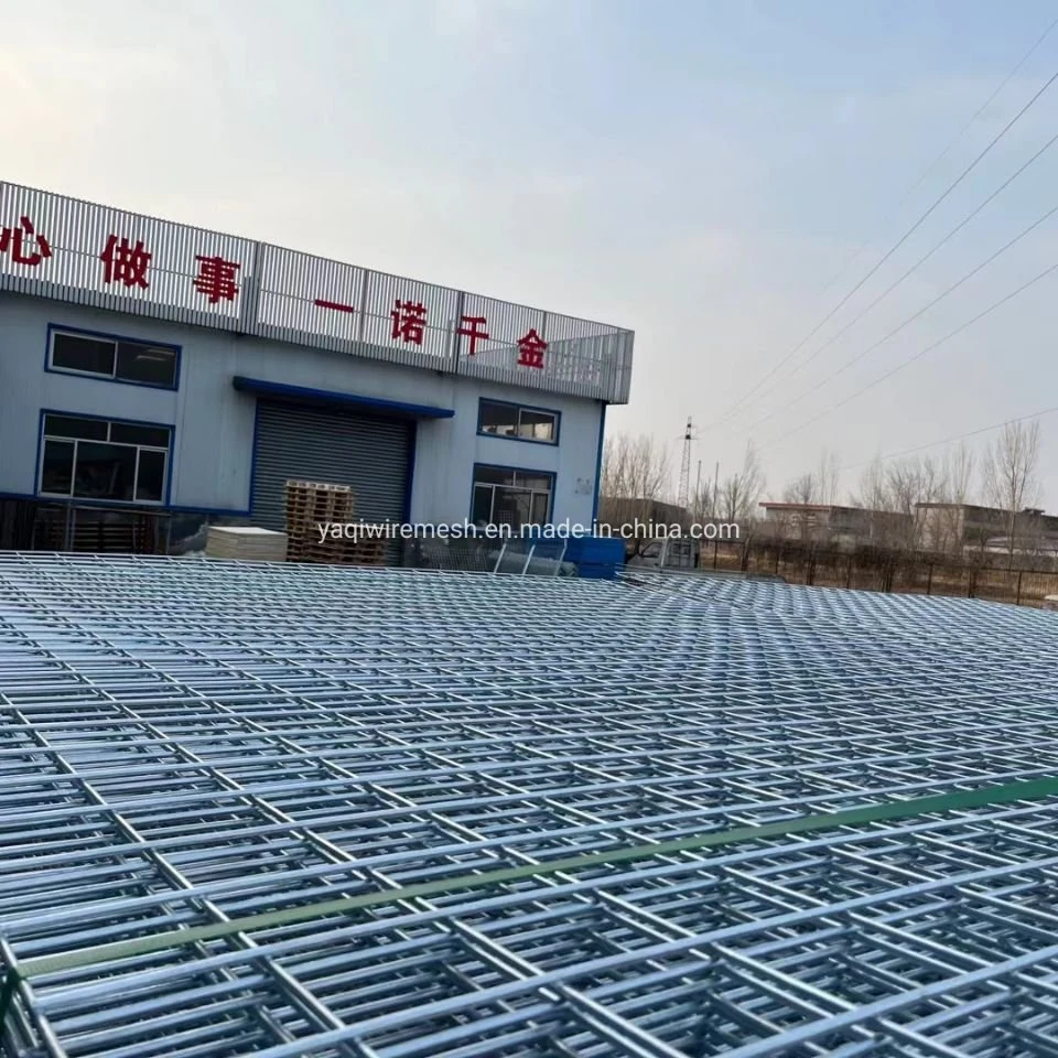 2*2 Galvanized Welded Wire Mesh Panel Construction Steel Wire Mesh Panel