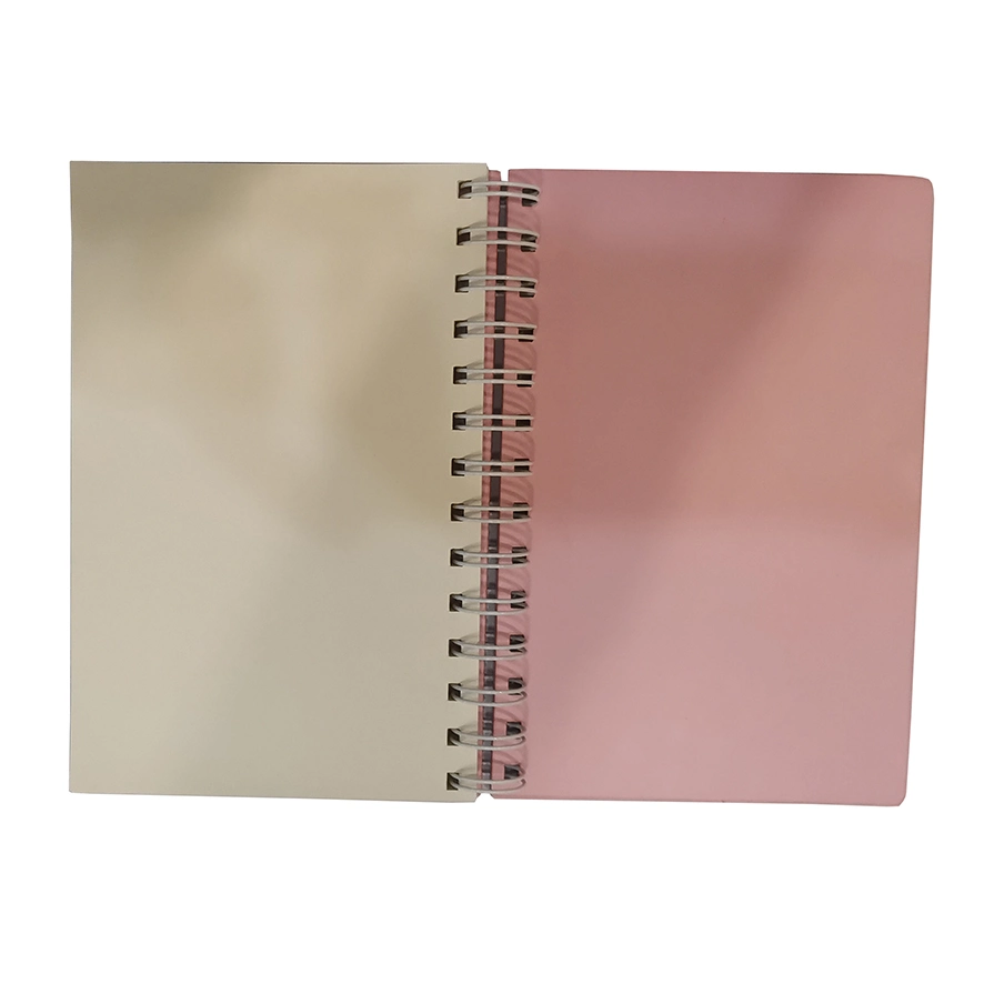 Smart Pink Eco Friendly Notebook with Solar 8 Digit Calculator