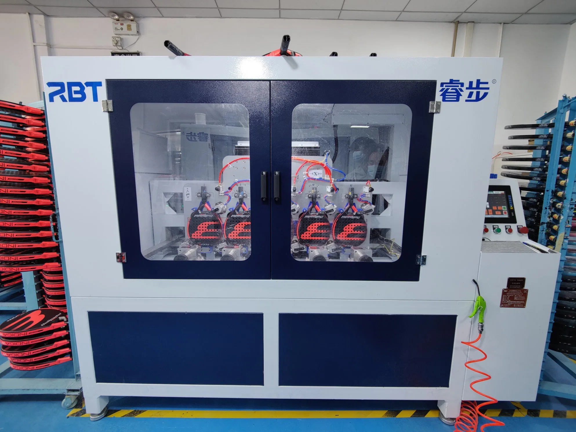 Rbt Beach and Padel Racket CNC Machine Tools for Composite Based Sports Goods Manufacturer