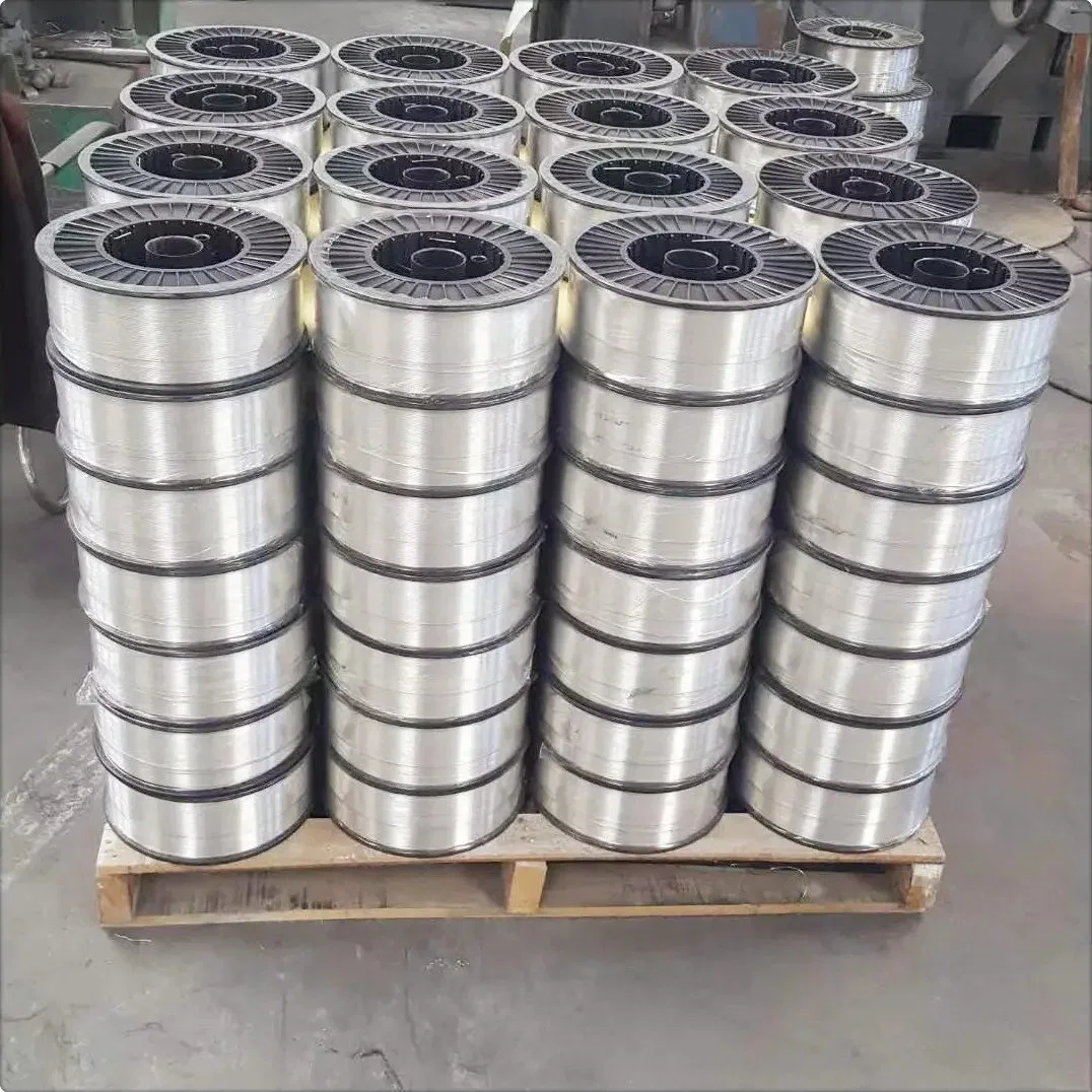 China Supply Flat and Round Bare Solid Aluminum Wire for Electrical Equipment