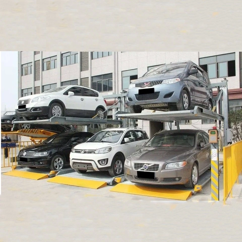 Multiple Level Auto Car Lift Puzzle Fast Access Parking System Vertical Puzzle Car Smart Parking System