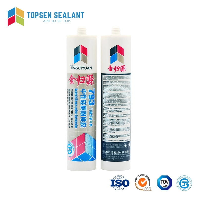 High quality/High cost performance  Structural Glass Silicone Sealant Raw Material for Waterproof