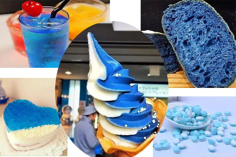 Blue Spirulina em pó Phycocyanin E3 E6 E18 E25 E40 Orgânicos Preço Phycocyanin