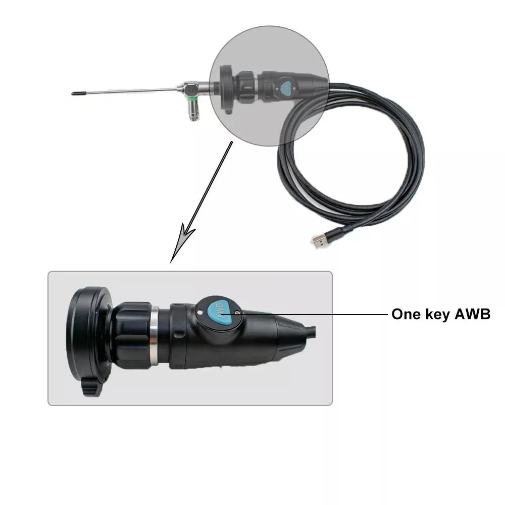 Endoscope Video Camera USB Computer Type Ent Camera Set