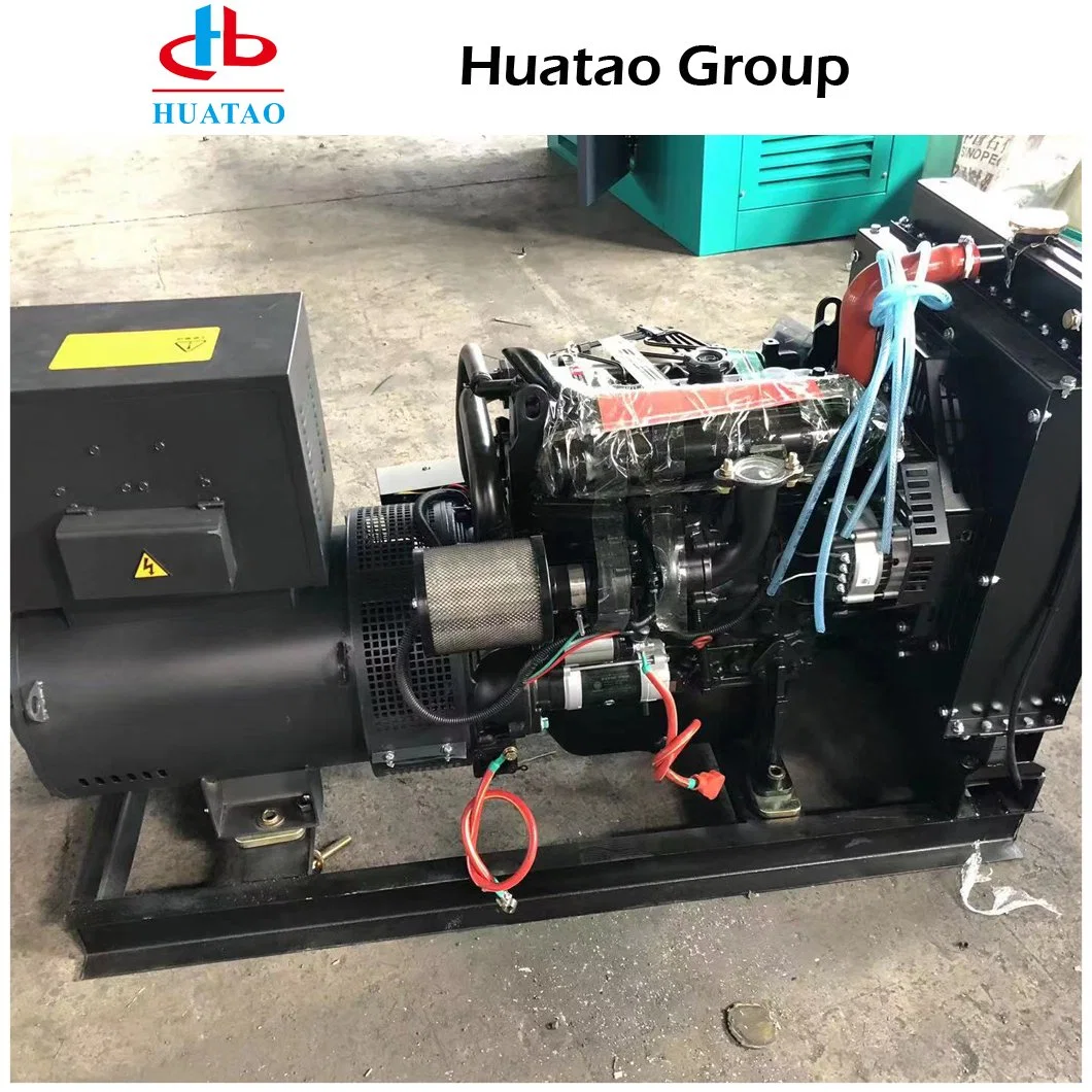 مجموعة مولدات كهربائية ديزل عازلة للصوت Genset Volvo Mitsubishi يوشاي كومينز