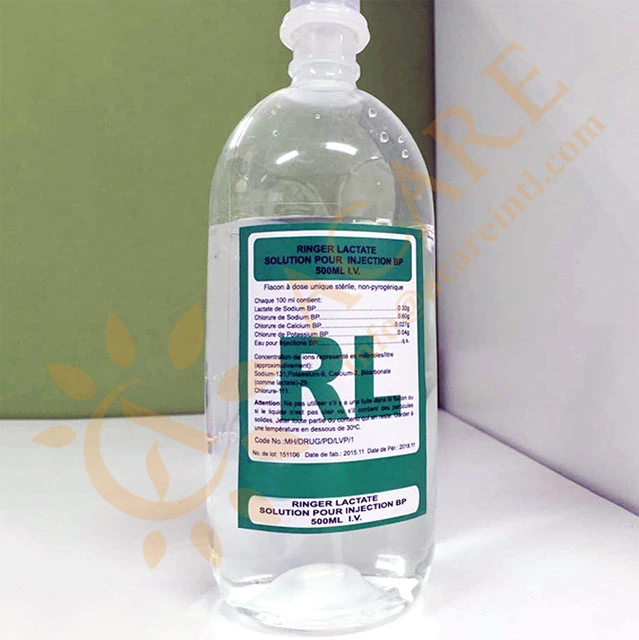 Distribuidor de Productos Farmacéuticos Ringer lactato de sodio+rsquor inyección; S 500ml