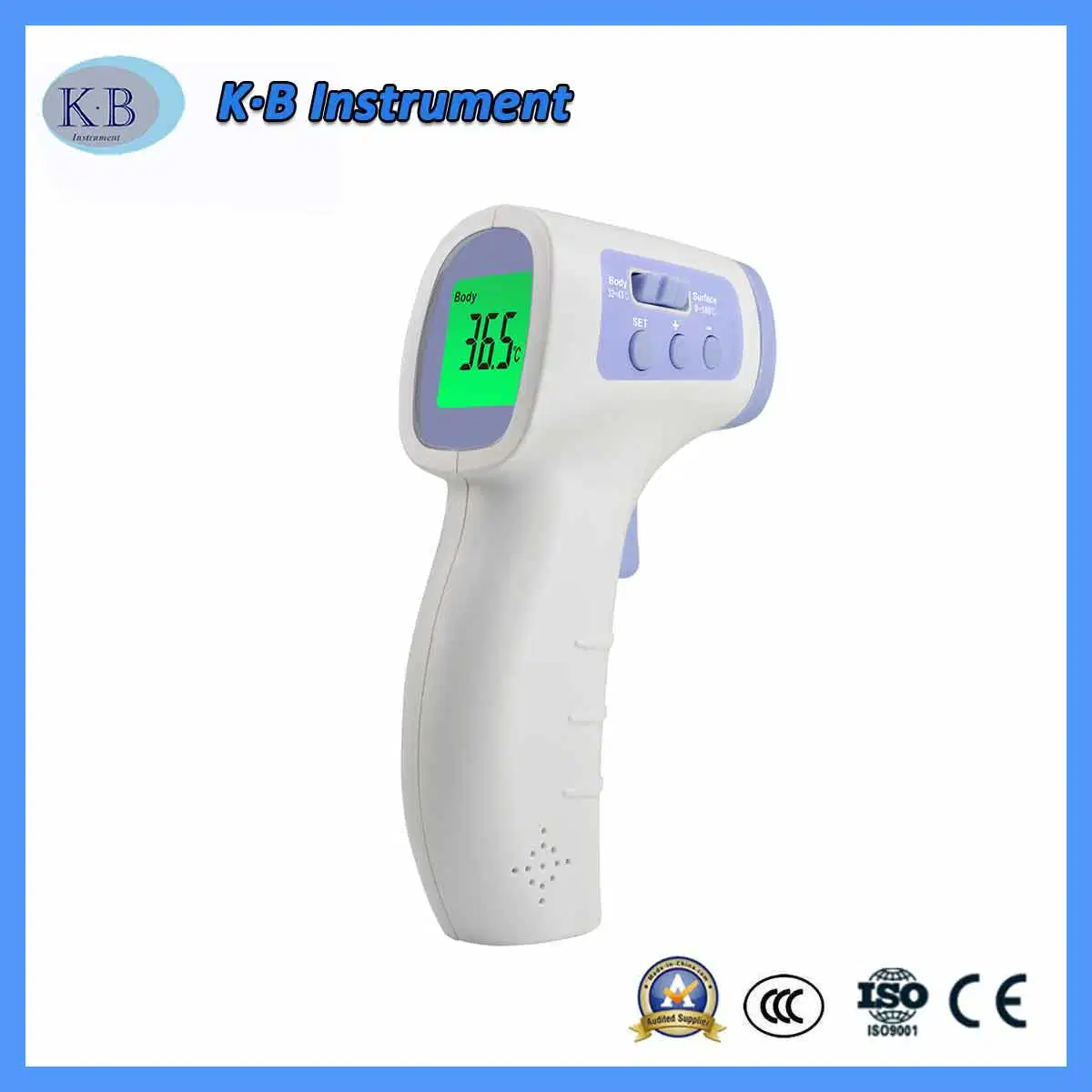 Stirn- und Ohrthermometer Infrarot-Thermometer Baby-Thermometer Digitalthermometer CE ISO FDA-Zulassung