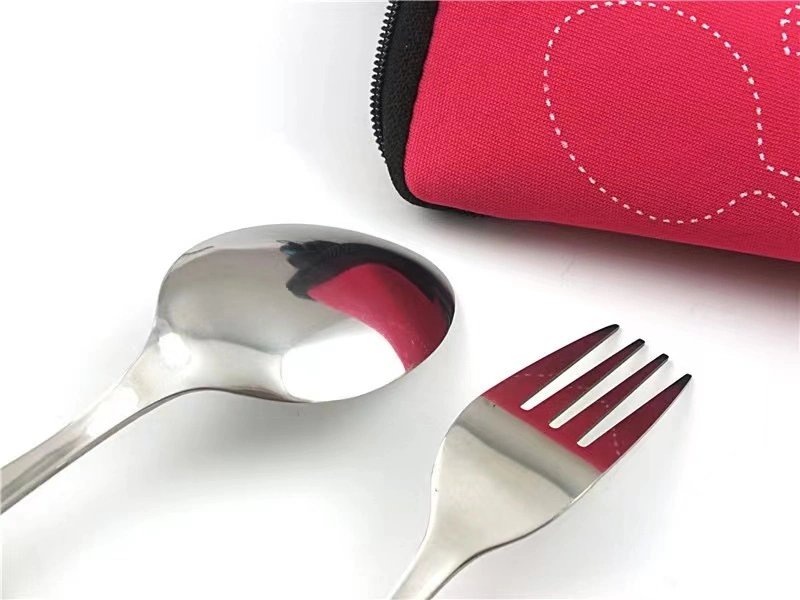 Portable Travel Cutlery Set for Camping