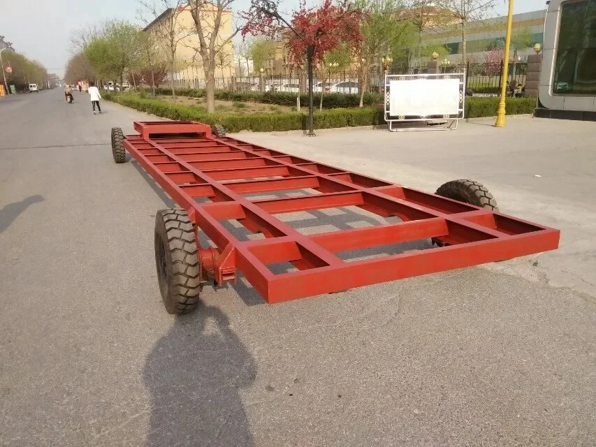 Heavy Haulage Muti-Functional Frame Trailer Special Customized Mobile House Skeleton Trailer