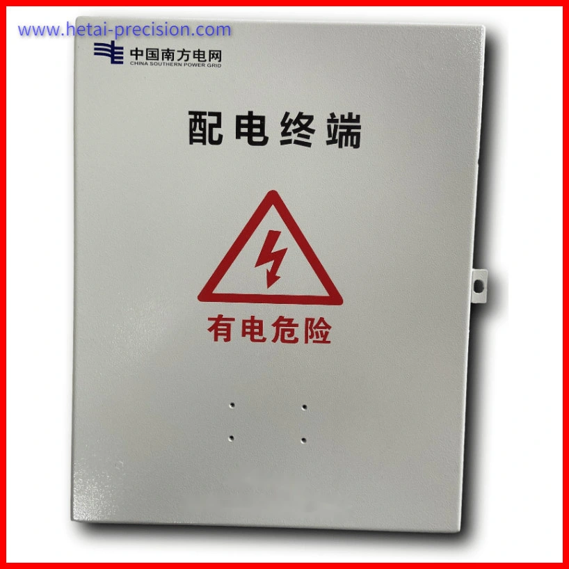 Customized Precision Galvanized Painting Spraying Aluminum Ss Power Distribution Cabinet Box Assembly Fabrication, Panel Junction Box