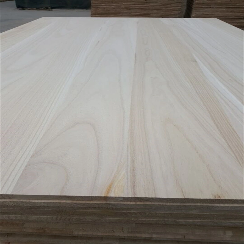 Kiln Dry Paulownia Wood Edge Glued Board Furniture Board