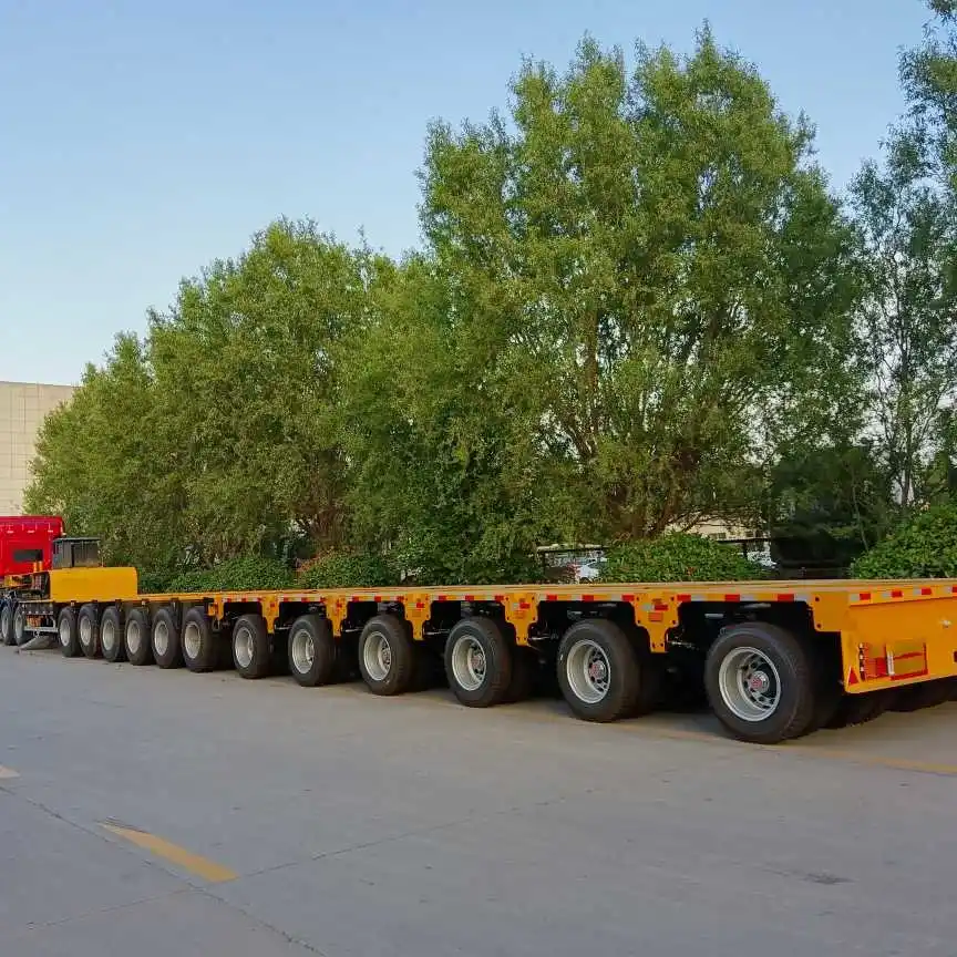 Heavy Duty Lowbed Trailer 3axle 4axle Low Loader for Sale