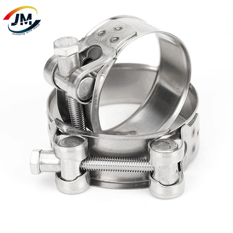 Adjustable 304 Stainless Steel American German Type Galvanized Spring Worm Drive Hose Clamps