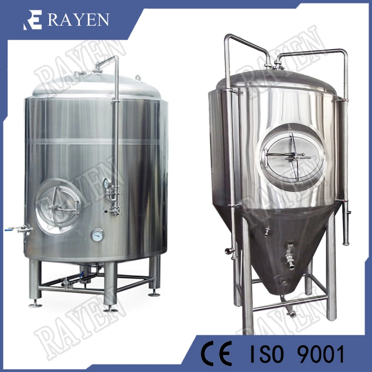 SUS304 Sanitary Wine Beer Conical Fermentation Tank