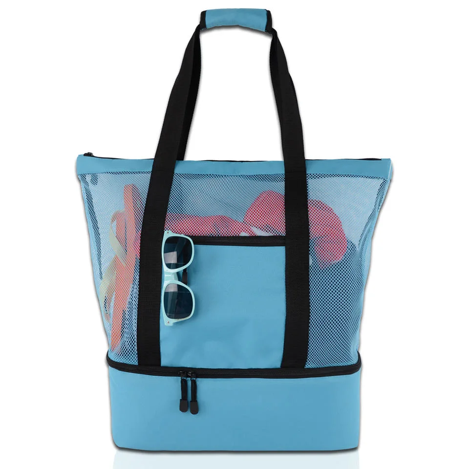 Wholesale/Supplier Waterproof Insulated Mesh Tote Beach Bag