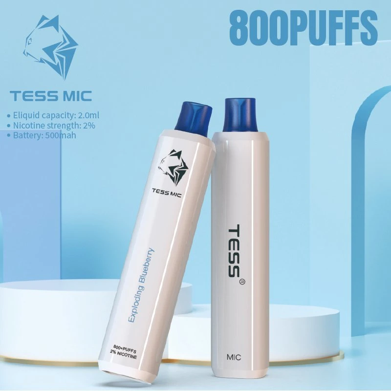 Wholesale/Supplier 800puffs 2ml Tpd Juice Vaporizer Pod Cheap Disposable/Chargeable Vape
