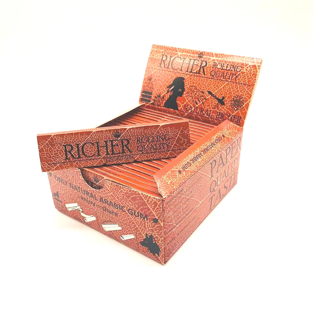 Richer Brand 14GSM Premium King Size Cigarette Smoking Rolling Paper