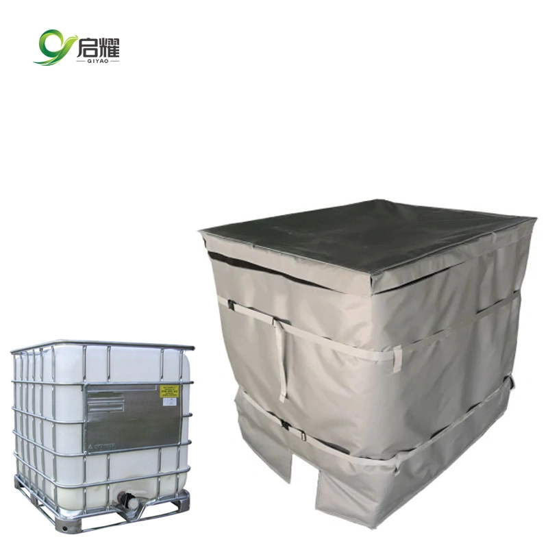 التسليم المباشر للمصنع 3600 واط عالية الجودة 1000L IBC Portable Chemical وحدة عزل غطاء عزل خزان التخزين