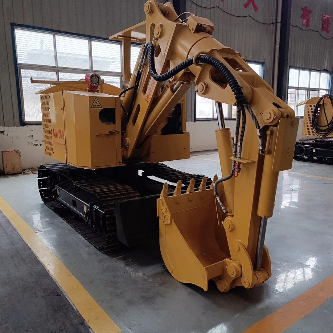 Specialized Crawler Excavator Electric Powered Mining Machines for The Exploitation of Mines and Ores.