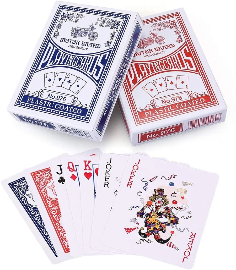 Plastic Premium Waterproof Poker Size Playing Cards Perfect for Party and Game