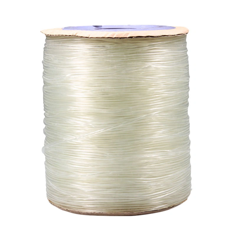 precio de fábrica transparente TPU personalizado cuerdas elásticas de alta calidad rosca para cable de biselado