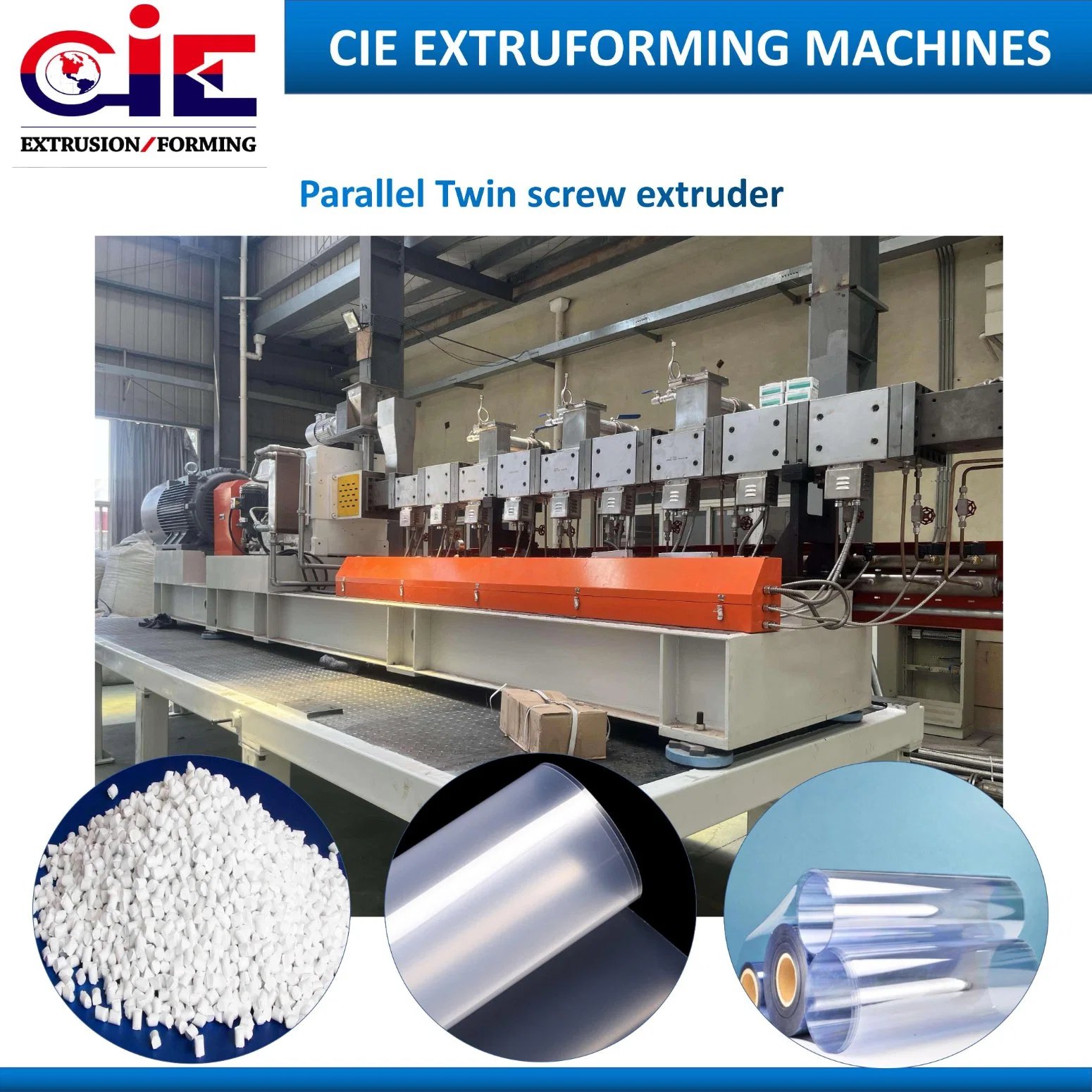 APET Cpet Transparent Sheet Film Roll Thermoforming PETG Sheet Extrusion Line Making Machine