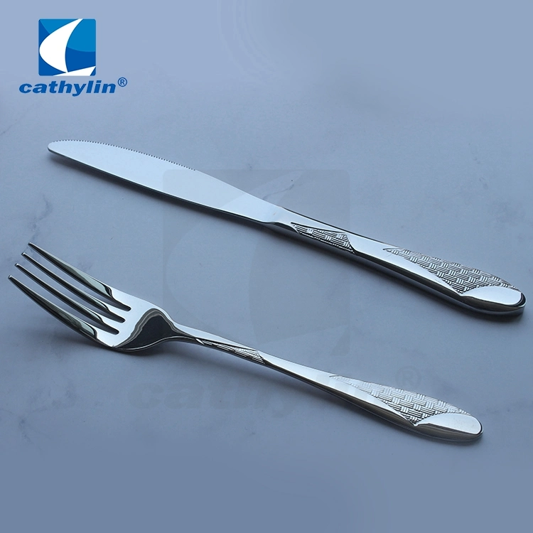 High quality/High cost performance  Travel Camping Stainless Steel 18 10 Flatware Set