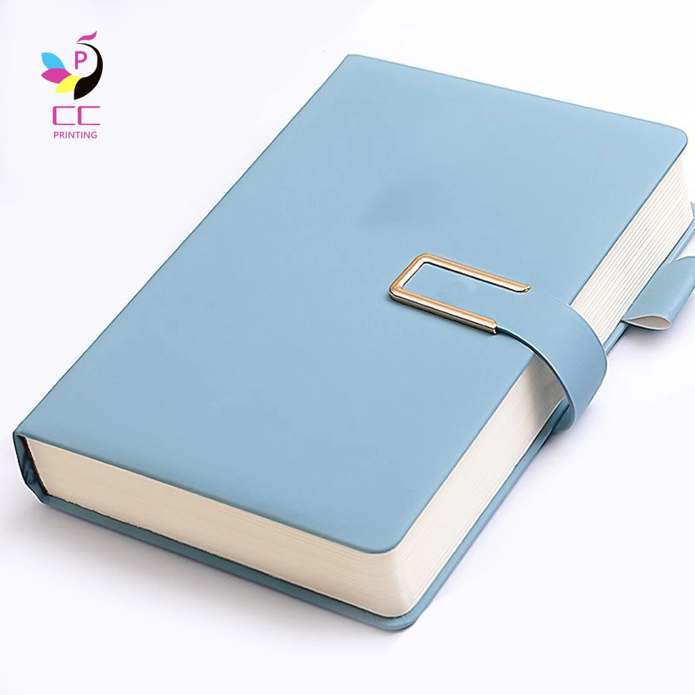 Cc_Jn004 Wholesale/Supplier Custom Notebook Printing Leather Binder Planner Journals