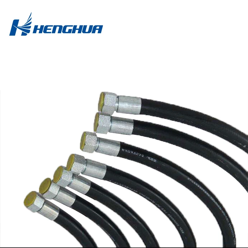 Hydraulic Rubber Hose for Heavy Machinery Like Dozer Wheel Loader Motor Grader Farming Tractors Excavator High Press Rubber Hose