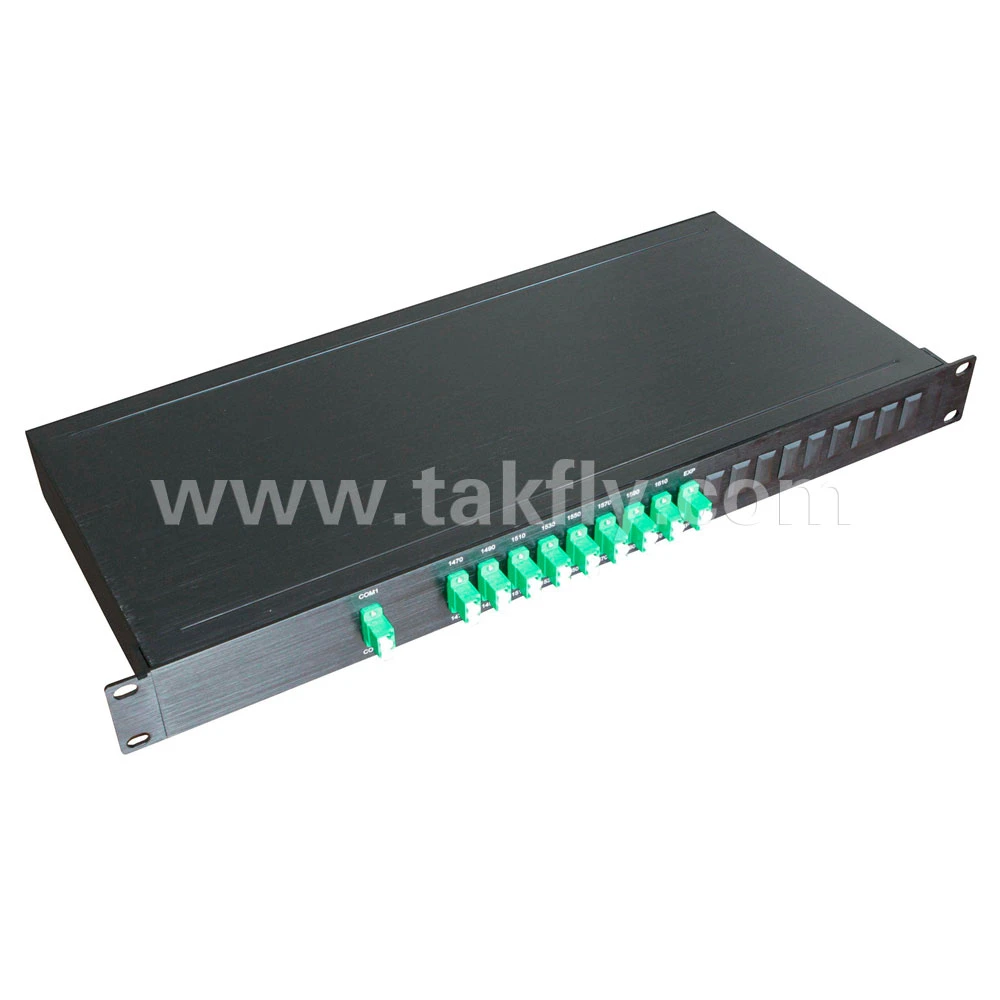 DWDM Mux Demux 16 Channel 1u Optic Chassis 100GHz