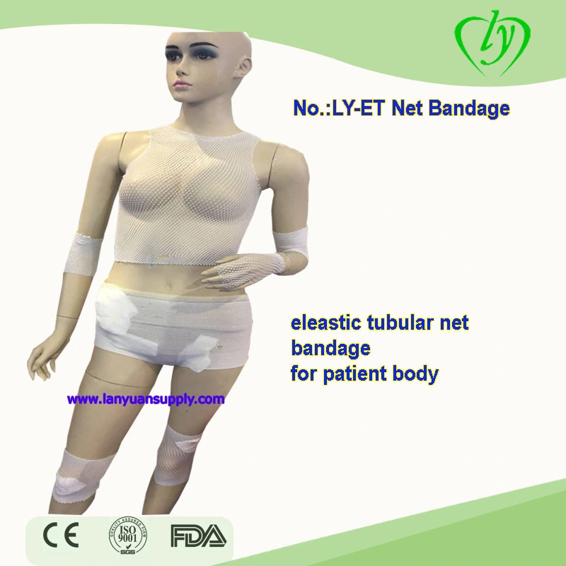 Fabricantes profesionales Lightweight Medical Net vendaje elástico