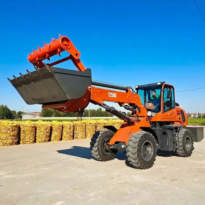 Agricultural 1500kg 2500kg 3000kg 3500kg Lifting Height 7m 9m 11m Telescopic Loader CE Approved Hydraulic Cylinder Telescopic Front End Wheel Loader Hoflader