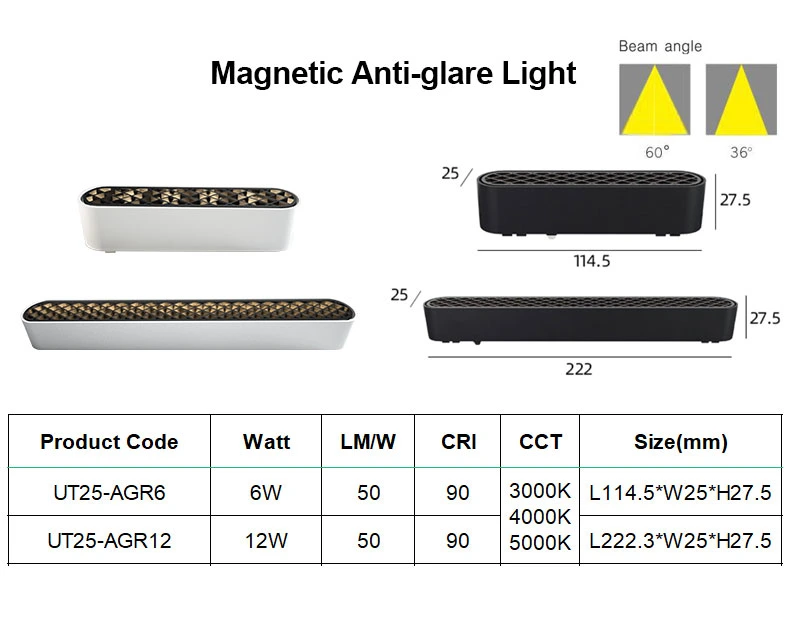 Zigbee LED Track Light Linear Spot LED Downlight Magnetic Track Lighting Interior Lighting