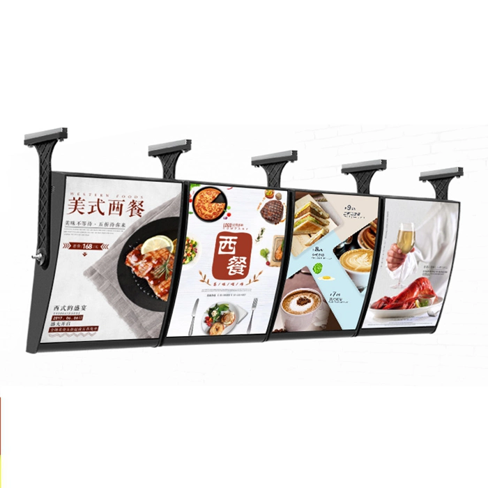 Aluminum Illumination Acrylic Panel Advertising LED Restaurant Menu Light Box