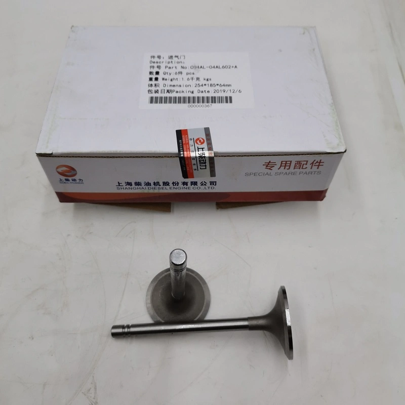 Shangchai Einlassventil C04al-6n9915+A Auto Parts Motorventil Einlass und Auslassventil