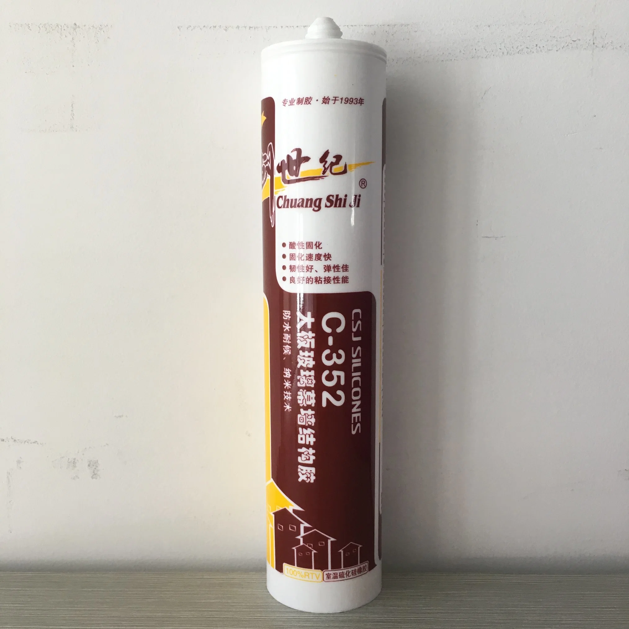 Wide Use Acid Silicone Sealant for Glass Curtain Wall