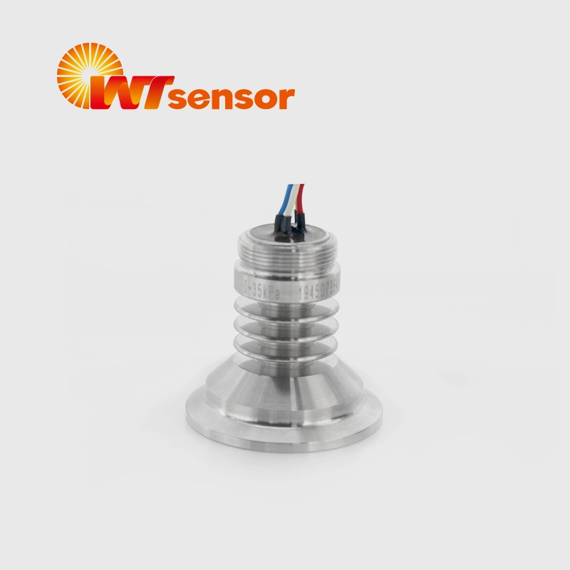Diaphragm Piezoresistive Pressure Sensor Diffused Silicon Sanitary Pressure Transducer PC112K