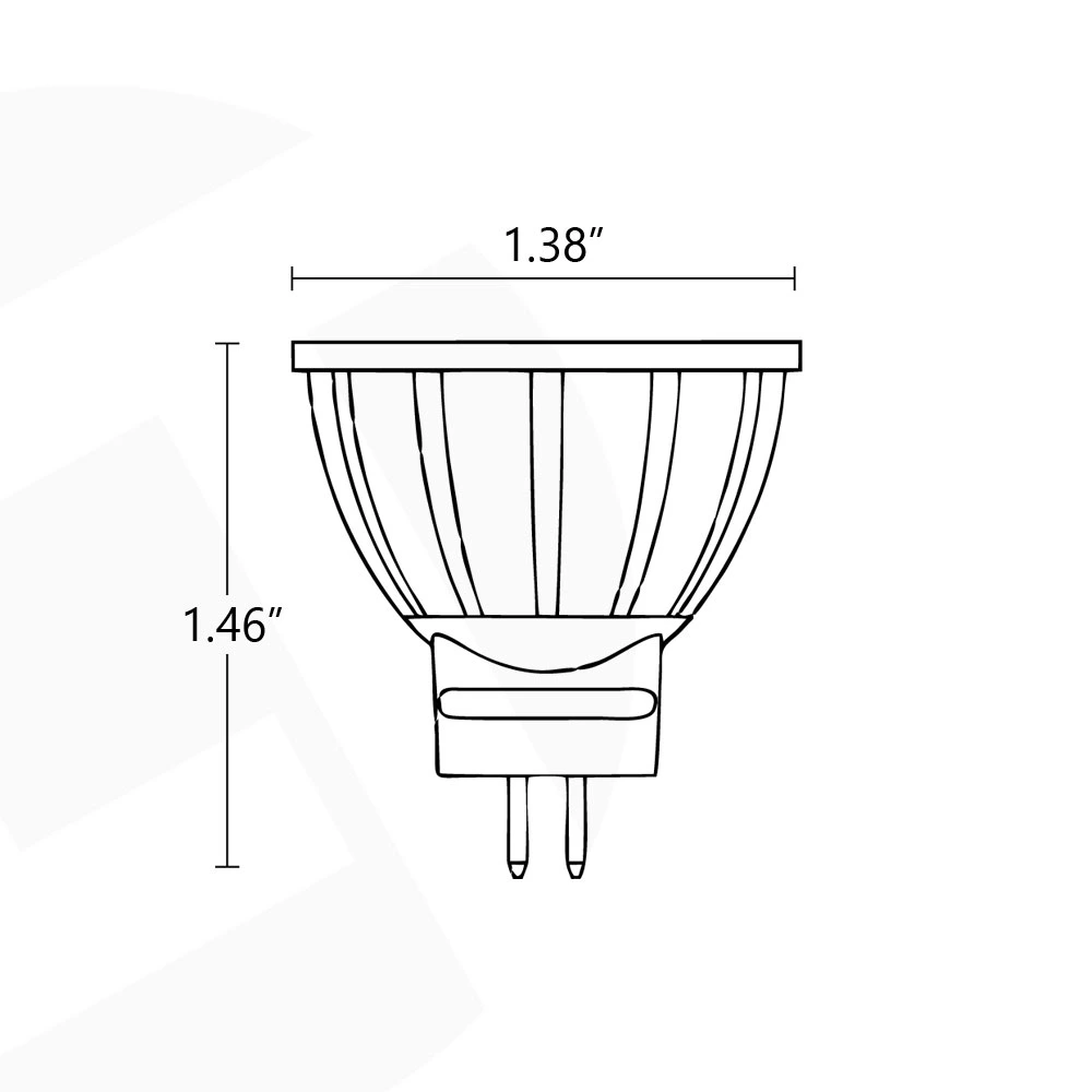 Mr 11 LED Bulbs for Spotlight in Courtyard and Outdoors