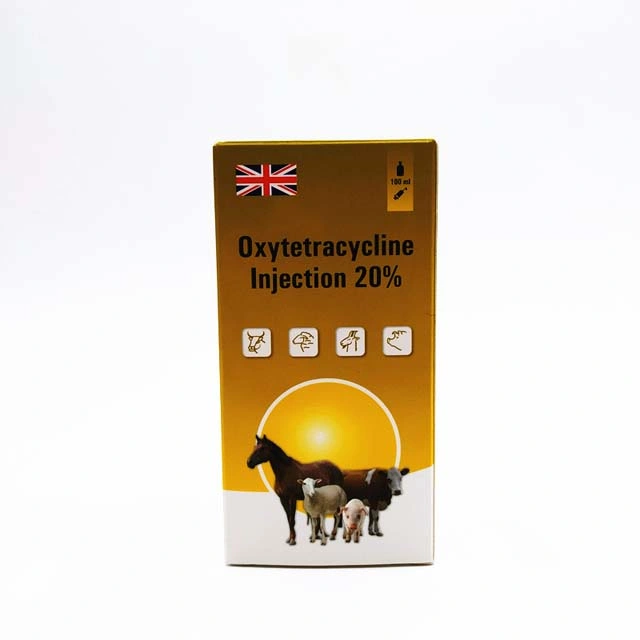 Veterinary Medicine Oxytetracycline Injection for Animal Use 100ml with Good Quality