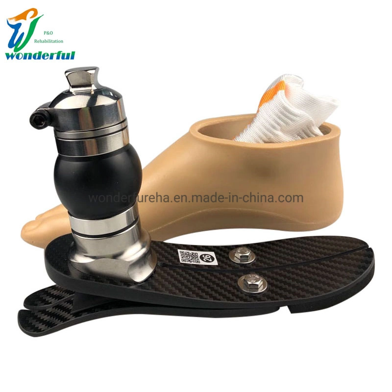 High Ankle Elastic Artificial Limb Prosthetic Carbon Fiber Foot Prosthetic Foot