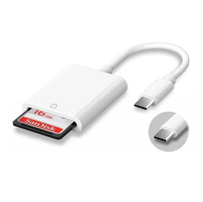 USB C Lightning Read Card for SD Card TF Card