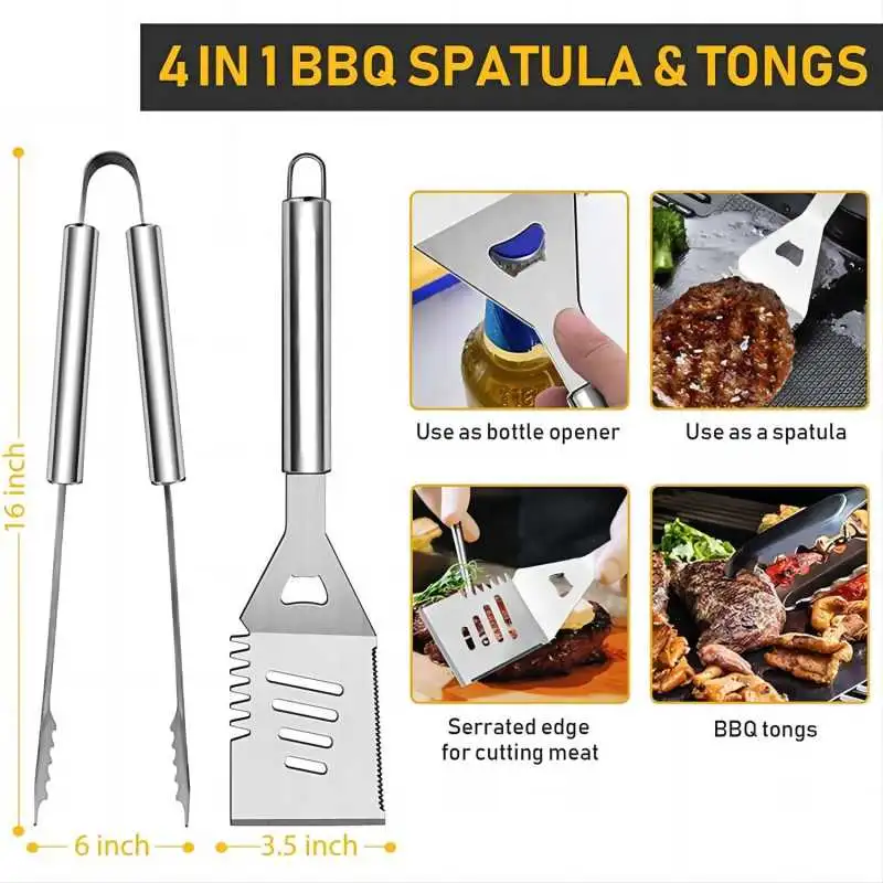 New Outdoor BBQ Kit Parrillero Camping Accessory Portable Korean Barbecue Set BBQ Grill Tool Wholesale/Supplier Grill Set BBQ Tools