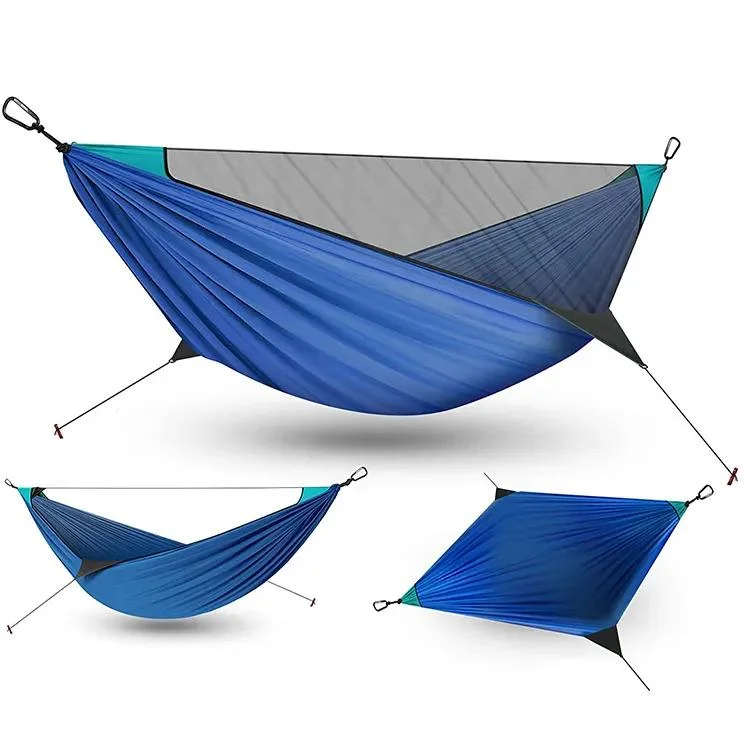 Hammock al aire libre Caminata Hammock con Mosquitera