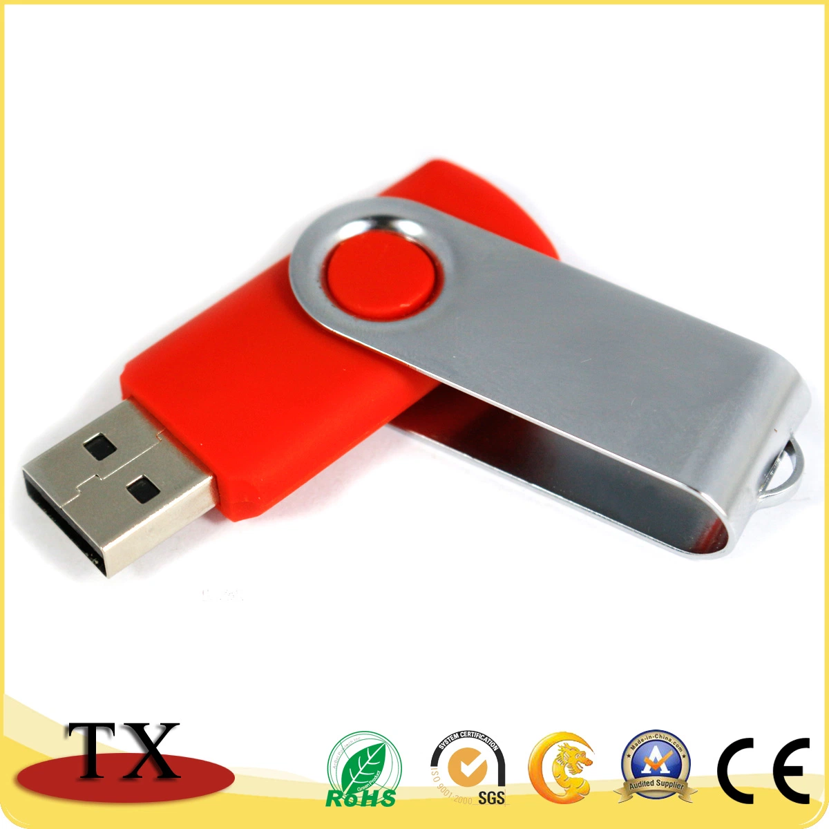 Поворот на USB флэш-диск USB и USB флэш-накопитель