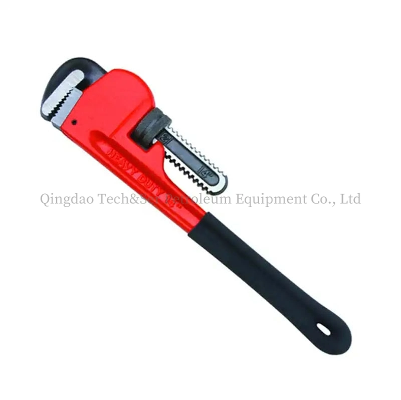 14-Inch Heavy-Duty Shandong Qingdao Pipe Wrench Pipe Fitting Wrench