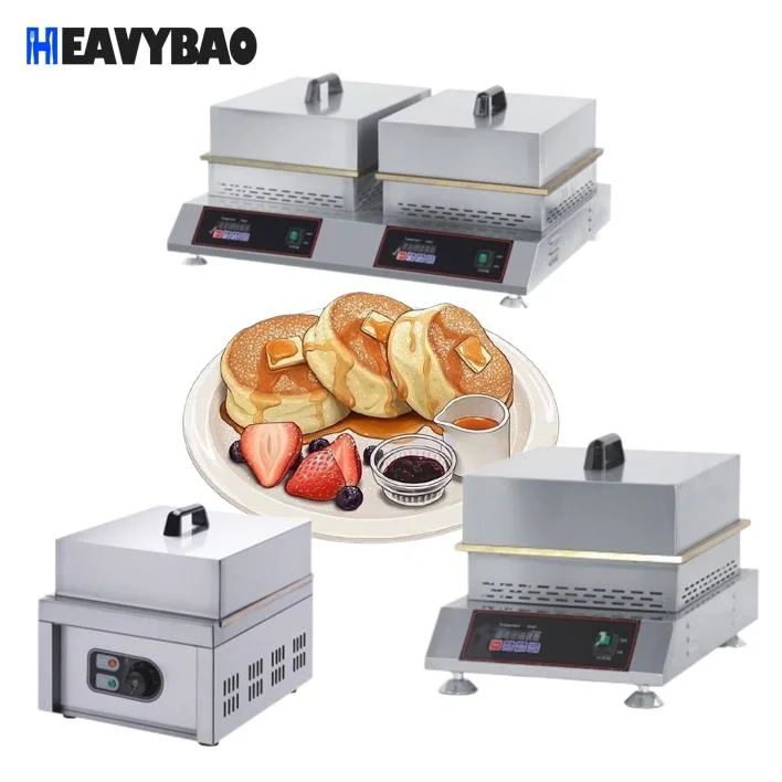 Heavybao Multifunctional Pancake Souffle Baking Machine Dessert Shop Souffle Machine for Commercial Snack Equipment