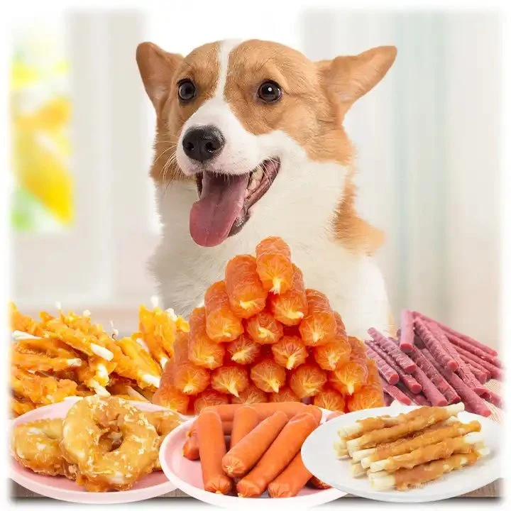 Diferentes sabores todos os tipos de alimentos orgânicos naturais Animais cão Trate o Pet Dry Food