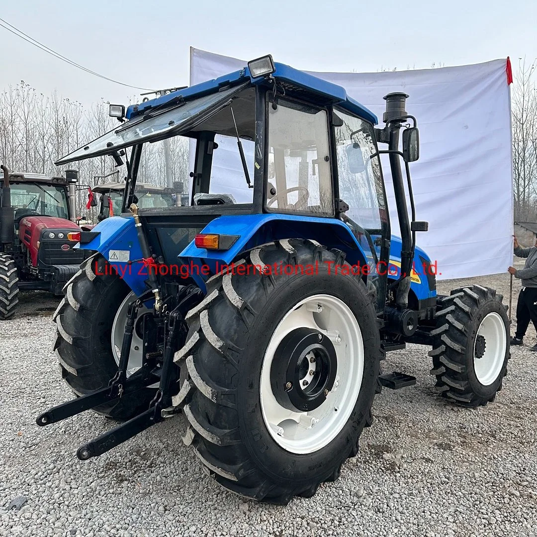 ماكينات الزراعة الزراعية New Holland Snh1004 100 HP 4 Wheeler الجرار المستخدم