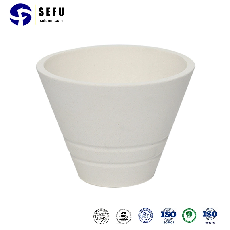 Sefu Foundry Ceramic Filters China Pouring Cup for Casting Supply in Stock Wear-Resistant Alumina Casting Pouring Cup by Sea